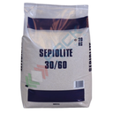 Sepiolite assorbente super fine (30/60) per lo sversamento universale, sacco da 20 Kg, capacità di assorbimento 16 Lt