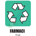 Adesivo per la raccolta di FARMACI