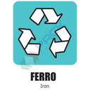 Adesivo per la raccolta di FERRO