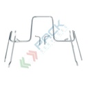 Pedaliera per l'apertura del coperchio basculante del bidone raccolta differenziata 1100 Lt