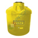 Contenitore per la raccolta di olio esausto, in plastica (PE), capacità 1200 Lt, ideale per emulsioni oleose usate