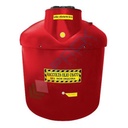 Contenitore per la raccolta di olio esausto, in plastica (PE), capacità 1200 Lt, ideale per olio dielettrico usato