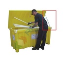 Asta reggi coperchio per contenitore FLUO