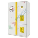 Armadio di sicurezza combinato per lo stoccaggio di infiammabili, acidi, basi, sostanze tossiche, Type 90, Mis. 1200 L x 600 P x 1950 H mm