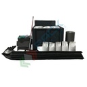 Kit di pronto intervento universale, carrellato, capacità assorbimento 755 Lt, confezionato in cassa pallet con coperchio