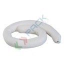 Manicotti assorbenti per oli ed idrocarburi, Mis. Ø 8 cm x 2,4 mt, capacità assorbimento per salsicciotto 14 Lt - totale 168 Lt, conf. 12 pz