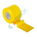 Nastro adesivo per segnaletica a pavimento, in gomma, Mis. 50 mm x 33 mt, spessore 0,15 mm, colore giallo