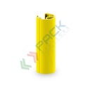 Protezione per scaffalature montante piccolo, altezza 400 mm, colore giallo RAL 1018