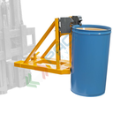 Pinza monofusto inforcabile a doppio gancio di presa TWIN, in acciaio verniciato, Mis. 1130 L x 600 P x 850 H mm, ideale per fusti in metallo molto pesanti