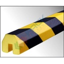 Profilo flessibile paracolpi multiuso, 1 metro, tipo BB incastro