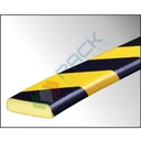 Profilo flessibile paracolpi multiuso, 5 metro, tipo F piano