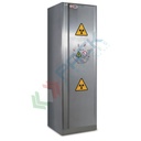 Armadio di sicurezza per infiammabili Type 90 e radioattivi, ripiani in acciaio inox, Mis. 590 L x 600 P x 2050 H mm