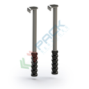 Strumento per linstallazione delle protezioni per scaffalature direttamente sul montante