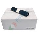 Scatola da 40 rotoli da 25 sacchetti per spazzatura, Mis. 50 x 60 cm, spess. 16 my, 27 Lt, 22,5 gr. ideali per bidoni raccolta differenziata, colore nero