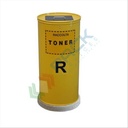 Contenitore per la raccolta di toner usato, cilindrico, in acciaio, capacità 100 Lt