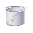 Vasca di contenimento in plastica (PE) cilindrica per serbatoi, capacità 120 Lt, Mis. Ø 700 x 450 H mm