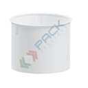 Vasca di contenimento in plastica (PE) cilindrica per serbatoi, capacità 1200 Lt, Mis. Ø 1350 x 1050 H mm