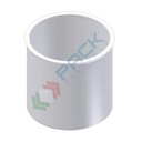 Vasca di contenimento in plastica (PE) cilindrica per serbatoi, capacità 2600 Lt, Mis. Ø 1600 x 1480 H mm