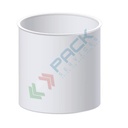 Vasca di contenimento in plastica (PE) cilindrica per serbatoi, capacità 8900 Lt, Mis. Ø 2340 x 2280 H mm