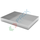 Vasca di contenimento liquidi in acciaio zincato, capacità 48 Lt, Mis. 800 L x 600 P x 100 H mm, ideale per taniche e piccoli contenitori