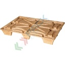 Pallet in legno pressato INKA, Mis. 760 L x 1140 P x 135 H mm, portata dinamica 1200 Kg, statica 3500 Kg