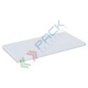 Piano aggiuntivo per banco da lavoro con gambe fisse (serie BWFO) Mis. 1760 L x 600 P x 35 H mm, portata 200 Kg, colore grigio RAL 7035