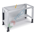 Chiusura posteriore per banco da lavoro 1000 L mm, Mis. 825 L x 48 P x 665 H mm, colore grigio RAL 7035