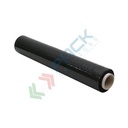 Film estensibile manuale, autocollante, spessore 30 my, altezza 500 mm, peso bobina 2,8 Kg, lunghezza 300 mt, colore nero