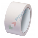 Nastro autoadesivo in polipropilene bi-orientato 28 my, progettato per limballaggio manuale, svolgimento silenzioso, Mis. 50 mm x 66 mt, colore bianco